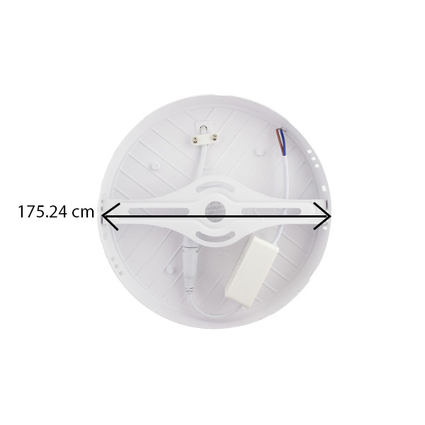 پنل گرد 20 وات افراتاب ضد آب روکار