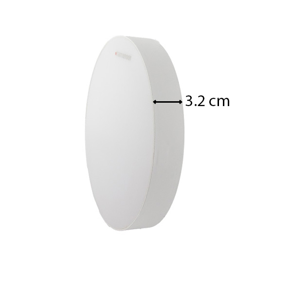 پنل گرد 20 وات نمانور بدون فریم روکار