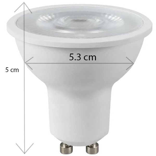 لامپ ال ای دی هالوژن 7 وات نمانور پایه استارتی GU10