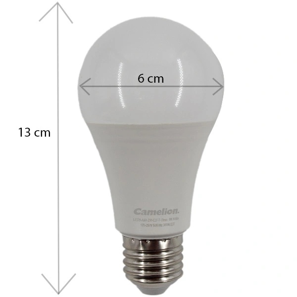 لامپ ال ای دی 9 وات کملیون دیمر دار