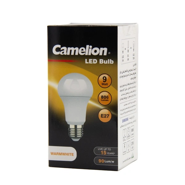 لامپ ال ای دی 9 وات کملیون دیمر دار