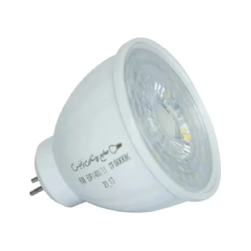 لامپ هالوژنی 7 وات زانیس مدل لنزی MR16 پایه سوزنی شفاف