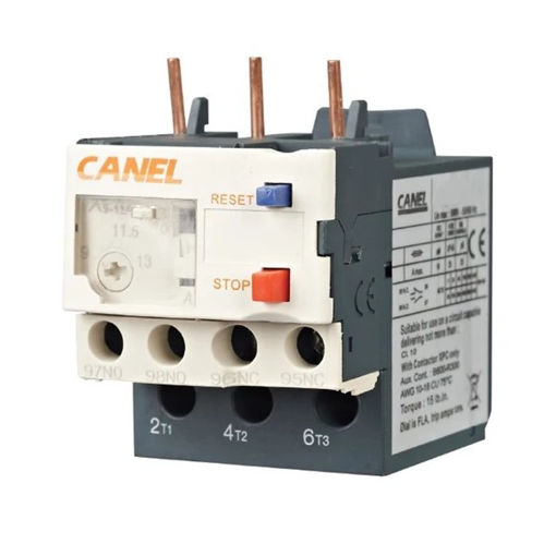 رله بی‌متال 7–10 آمپر کانل مدل XPTR-7-10A38B