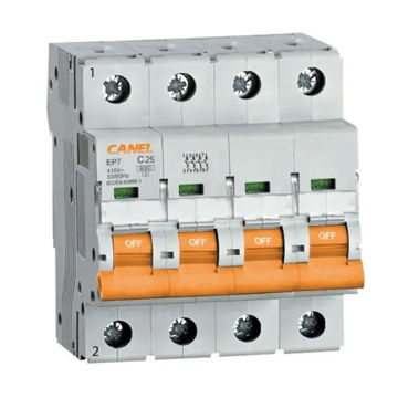 فیوز مینیاتوری 4 پل 50 آمپر کانل