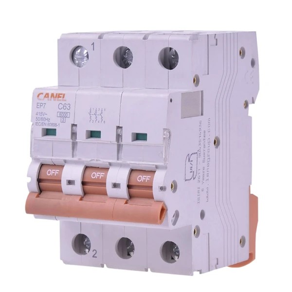 فیوز مینیاتوری 3 پل 32 آمپر کانل