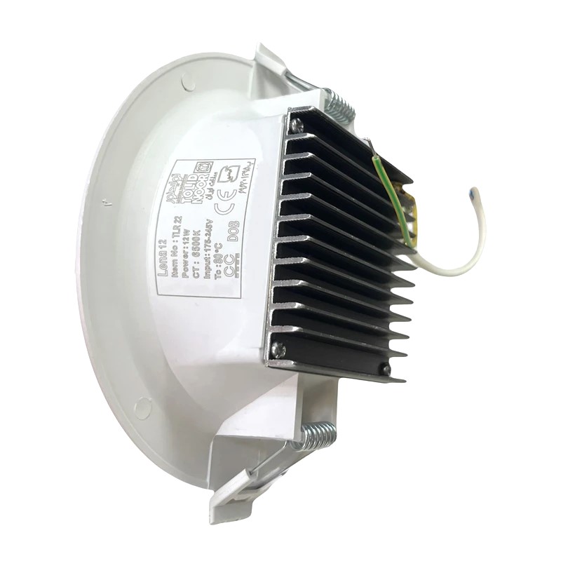 پنل ال ای دی توکار 12 وات تولیدنور مدل لنا