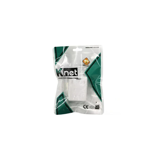 سوکت چسبی شبکه CAT 6 کی نت