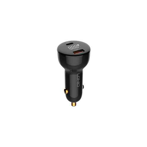 فندکی 100 وات فست شارژ دو خروج تایپ C و USB الدینیو با کابل تایپ سی مدل 101