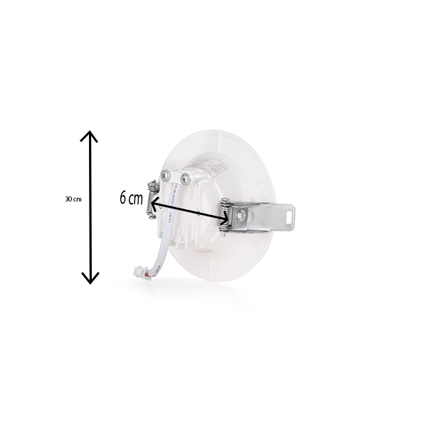 پنل ال ای دی توکار 7 وات تولید نور مدل سان لایت COB