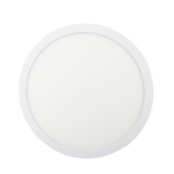 پنل گرد 18 وات یکتا افروز ساید لایت فریم آلومینیوم روکار