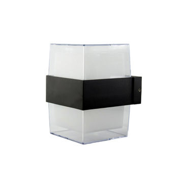 دکوراتیو 10 وات 2 طرفه مشکی AL060 یکتا بدنه مشکی آفتابی