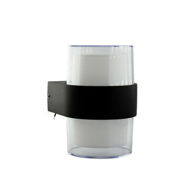 دیواری 10 وات AL 58 یکتا بدنه مشکی آفتابی