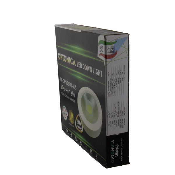 پنل گرد 30 وات اپتونیکا روکار COB