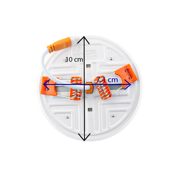 پنل 12 فول سایز پرشین آفتابی گرد توکار
