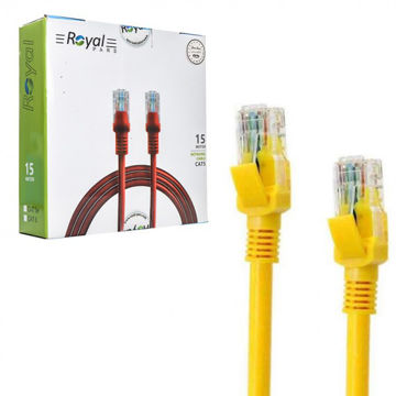 کابل شبکه 20 متر  CAT 6 رویال