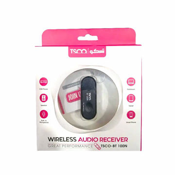 گیرنده بلوتوث تسکو 100 با کابل استریو aux