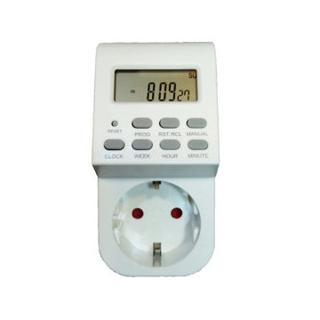 پریز تایمردار مدل HG01E WEEKLY