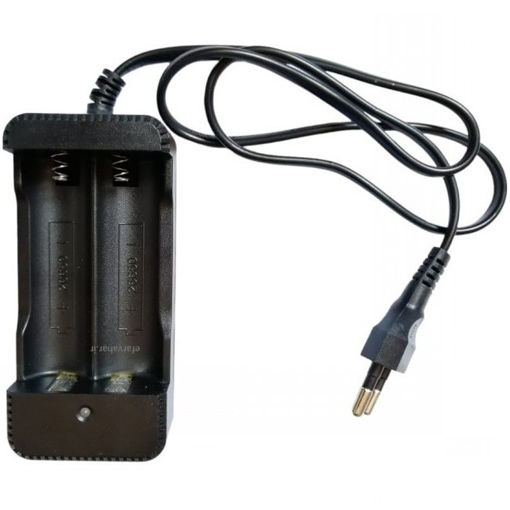 شارژر دوتایی باتری لیتیوم 18650