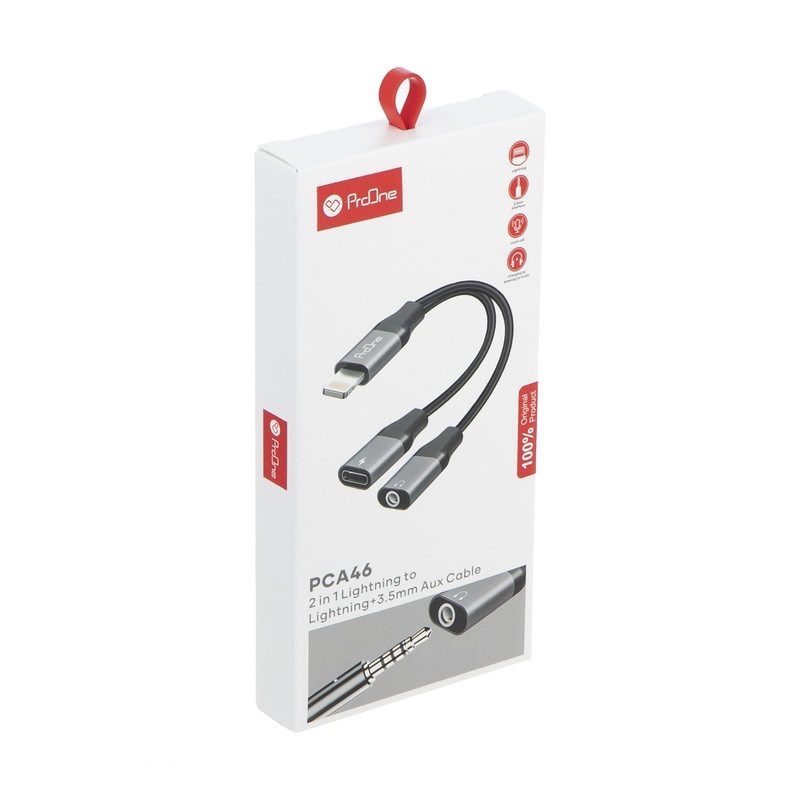 تبدیل 1 به 2 کابل آیفون به AUX پرووان 46