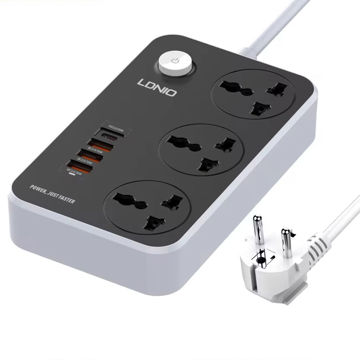 چند راهی برق الدینیو LDNIO SC3412 جدید