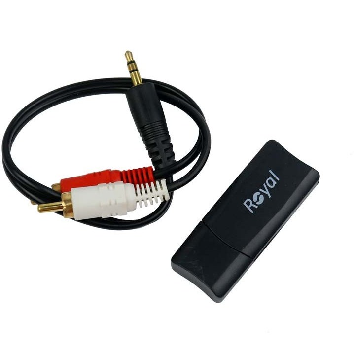 گیرنده بلوتوث با کابل استریو AUX رویال 101 جدید 1