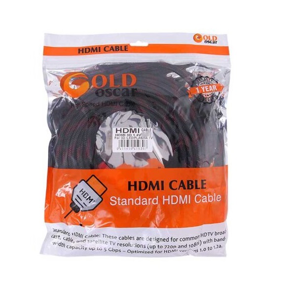 کابل HD فلت گلد اسکار GOLD OSCAR جدید 1