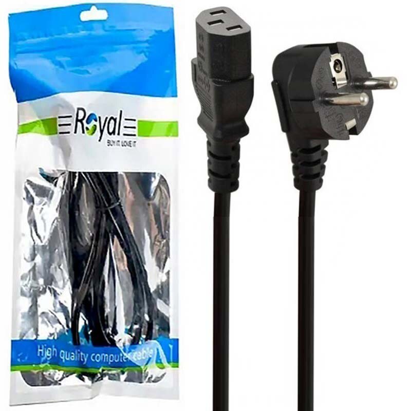 کابل برق کامپیوتر  رویال 1/5 متر جدید 1