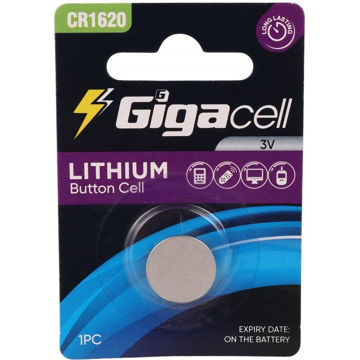 باتری سکه ای گیگاسل Gigacell 1620 جدید 1
