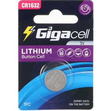 باتری سکه ای گیگاسل Gigacell 1632 جدید 1