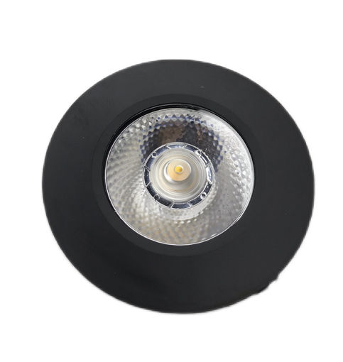 چراغ روکار ساعتی 7 وات COB آماتیس سیلور مشکی