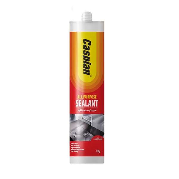 چسب آکواریوم بزرگ کاسپین شفاف