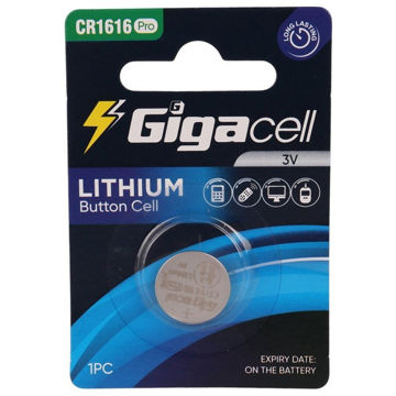 باتری سکه ای گیگاسل Gigacell CR1616 pro