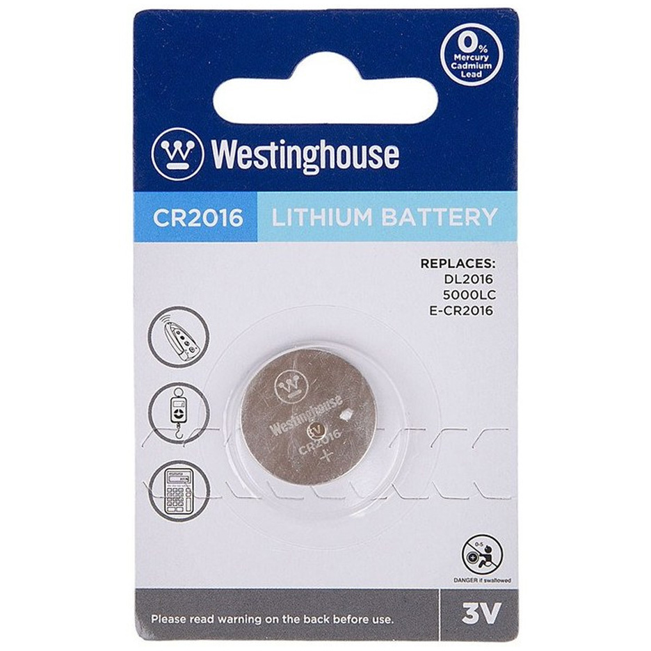 باتری سکه ای وستینگهاوس مدل 2016