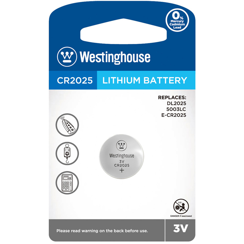 باتری سکه ای 2025 وستینگهاوس