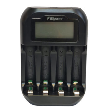 شارژر باتری فست Gigacell GC-N4U LCD AA-/AAA