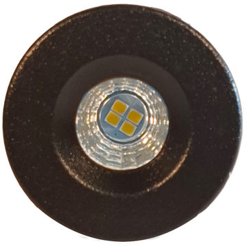 پارکتی 3 وات SMD توکار تولید نور گرد بدنه مشکی مدل سان لایت