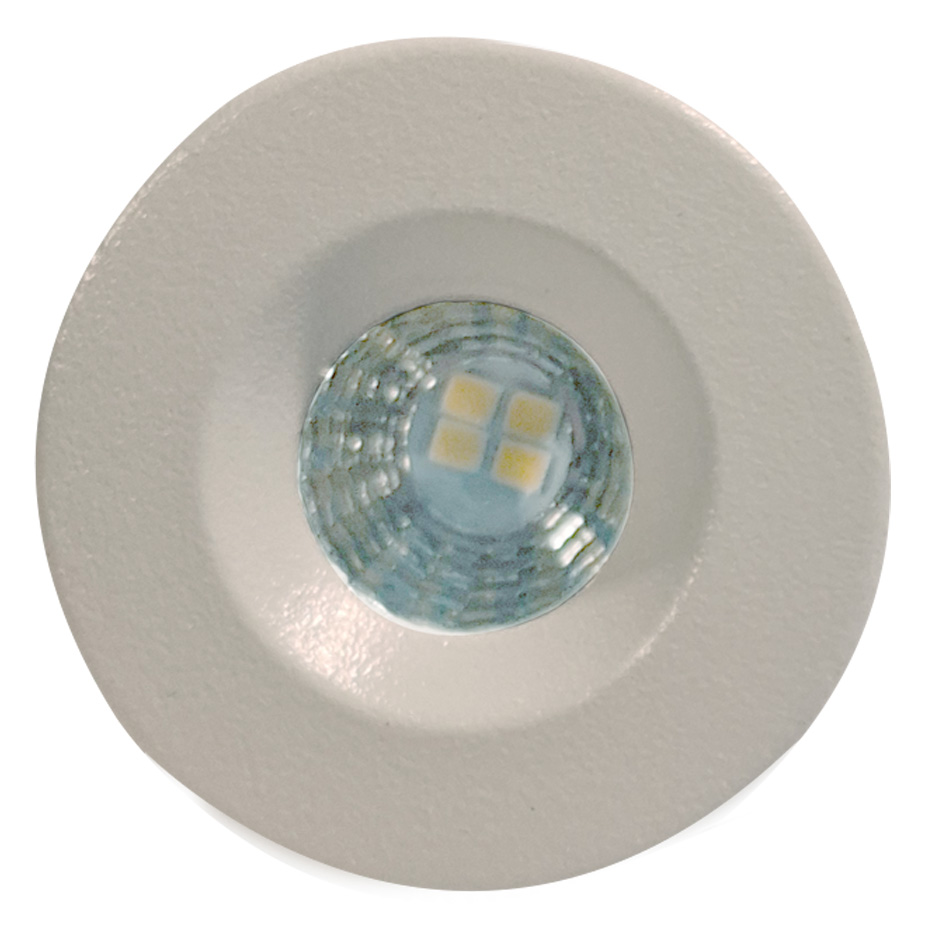 پارکتی 3 وات تولید نور بدنه سفید آفتابی گرد SMD