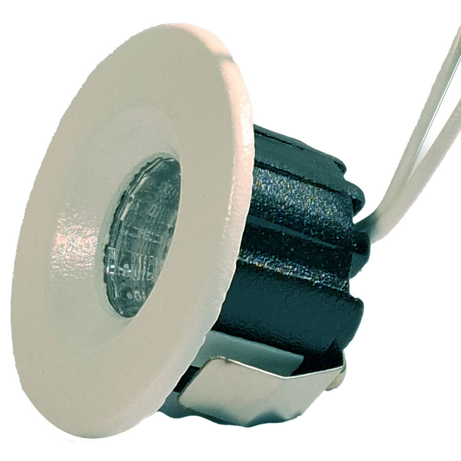 پارکتی 3 وات تولید نور بدنه سفید آفتابی گرد SMD