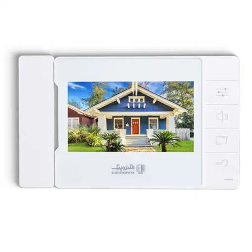 درب بازکن تصویری الکتروپیک مدل 403 ECO با صفحه‌نمایش 7 اینچ سفید