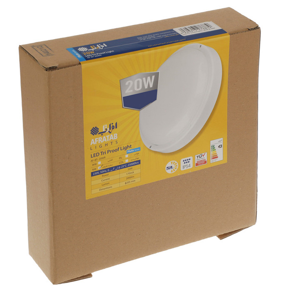 پنل 20 وات افراتاب ضد آب