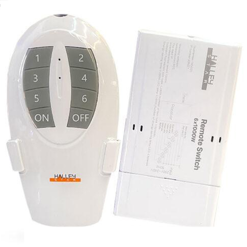 ریموت کنترل روشنایی ۶ کانال (هالی استار) نمانور