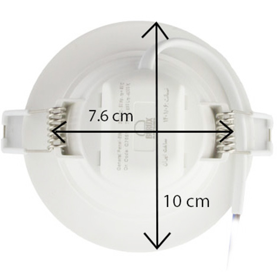 پنل 8 وات گرد بروکس