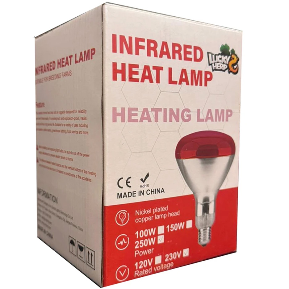 لامپ مادون قرمز 250 وات لاکی هرپ