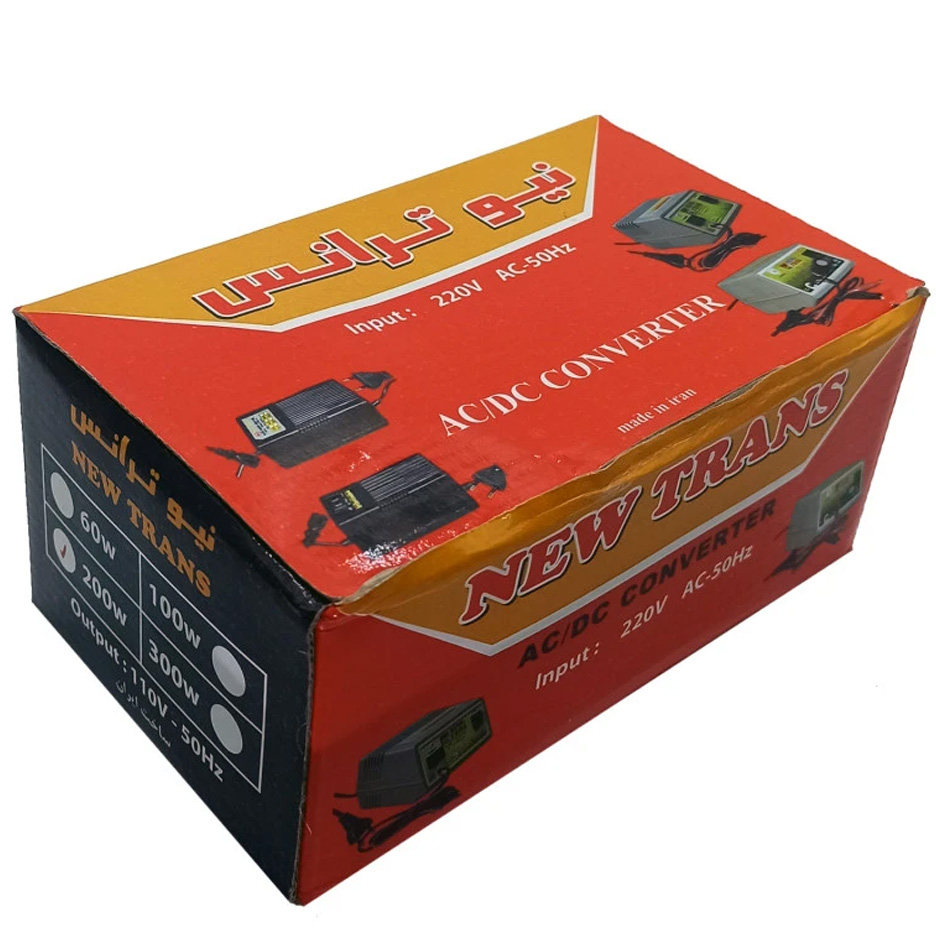 ترانس 220 به 110ولت 200 وات