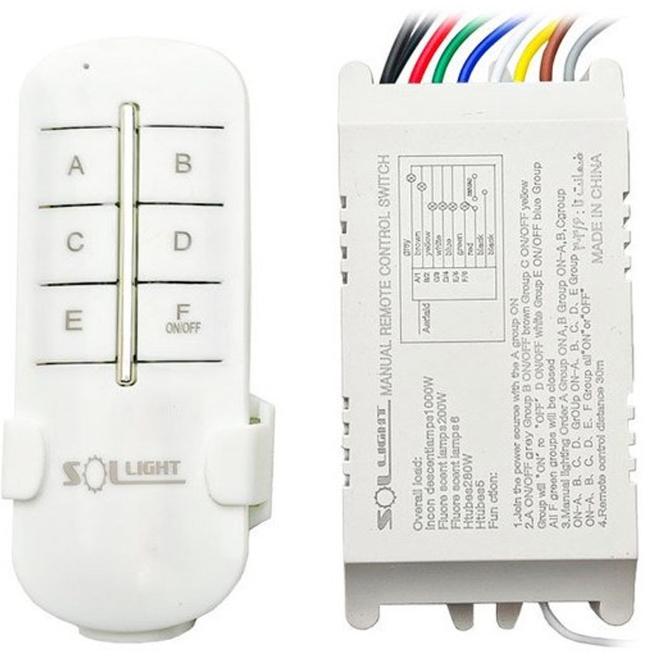 کنترل 6 کانال سان لایت - سلایت