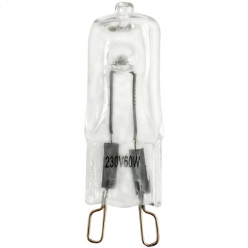 لامپ هالوژن 60 وات اس پی ان پایه G9 مدل ساده