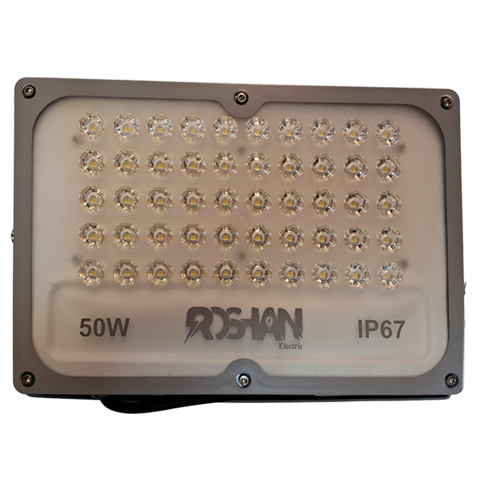 پروژكتور   100  وات روشن  لنزدار  مهتابی