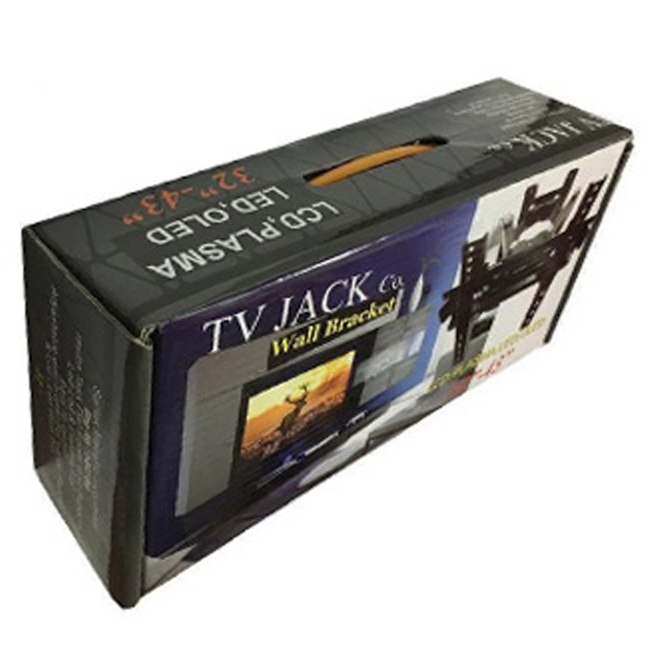 پایه دیواری تلویزیون مدل W7 سایز 32 تا 43 اینچ