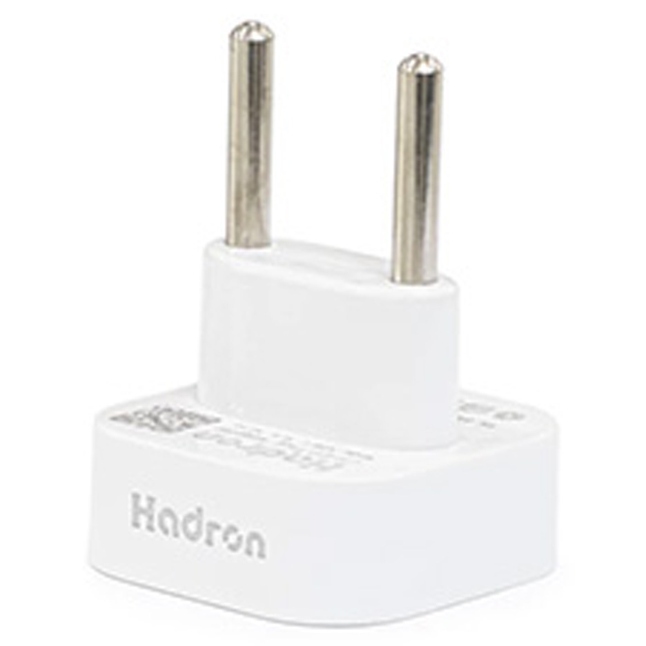 تبدیل مبدل برق 2 به 2 هادرون مدل A08 چراغ دار