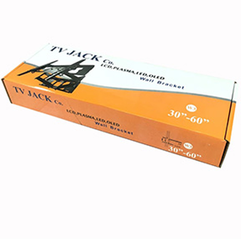 پایه دیواری تلویزیون تی وی جک مدل W3 مناسب برای تلوزیون 30 تا 60 اینچ